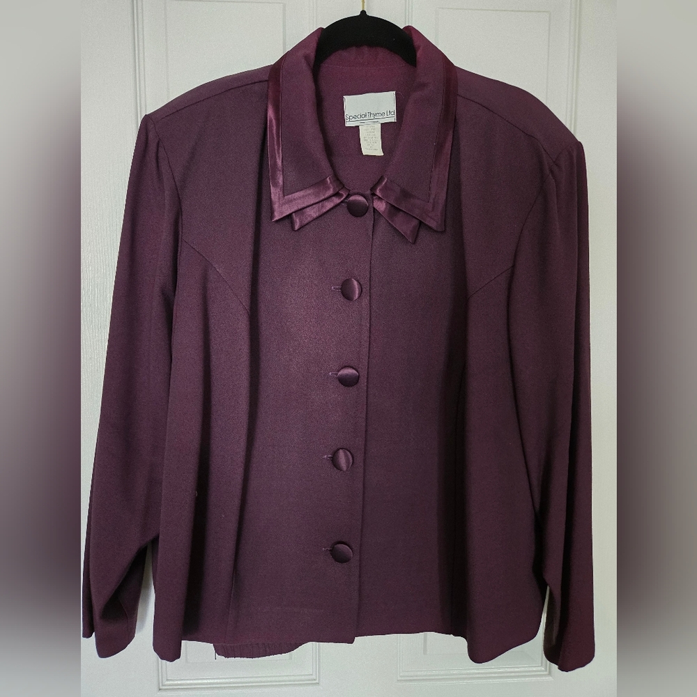 Women's Plus Size 24W 2 Piece Pant Suit